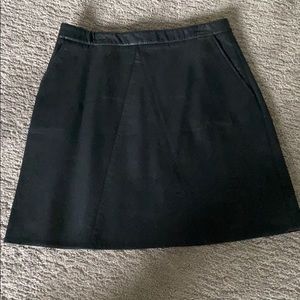 Zara faux leather skirt NWOT